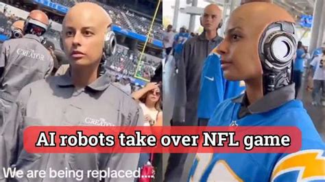 AI Robots at NFL Game Real or Fake?