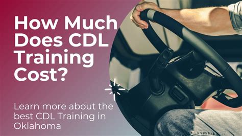 How Much Is It For CDL Training?